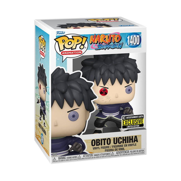 Naruto Obito Uchiha Unmasked Funko Pop! Entertainment Earth Exclusive - Bards & Cards