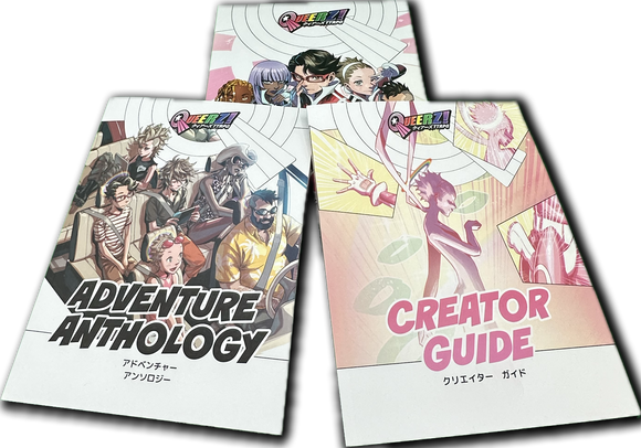 Queerz! RPG Basic Box - Bards & Cards