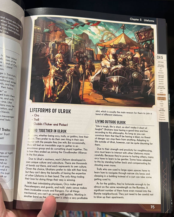 Cloudbreaker Alliance RPG Book - Bards & Cards