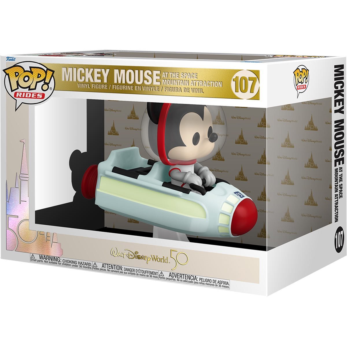 Funko Pop! Walt Disney World 50th Anniversary Space Mountain with Mickey Mouse - 0
