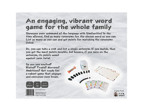 Similarities - Bards & Cards