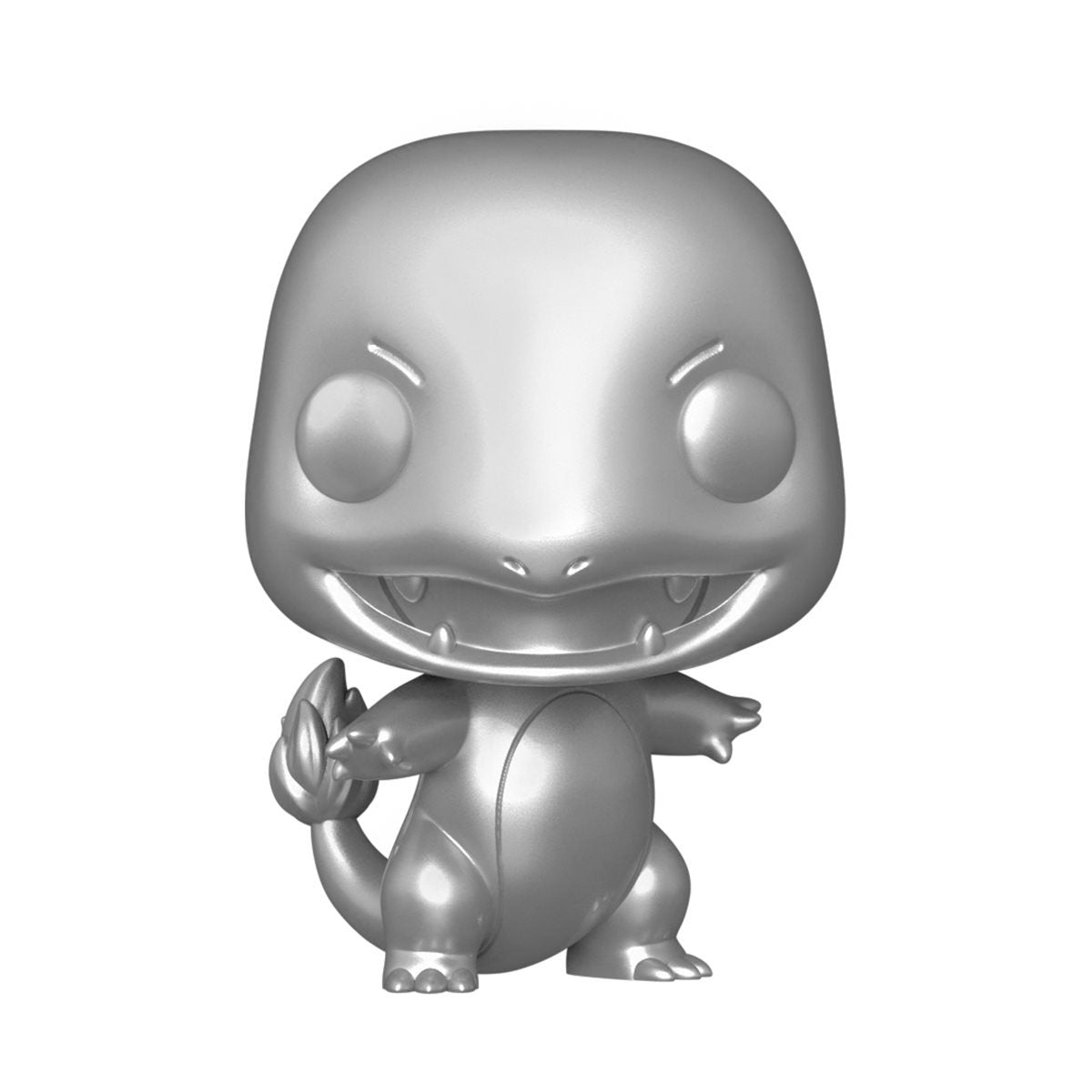 Funko Pop! Pokemon: Metallic Silver Charmander - Bards & Cards