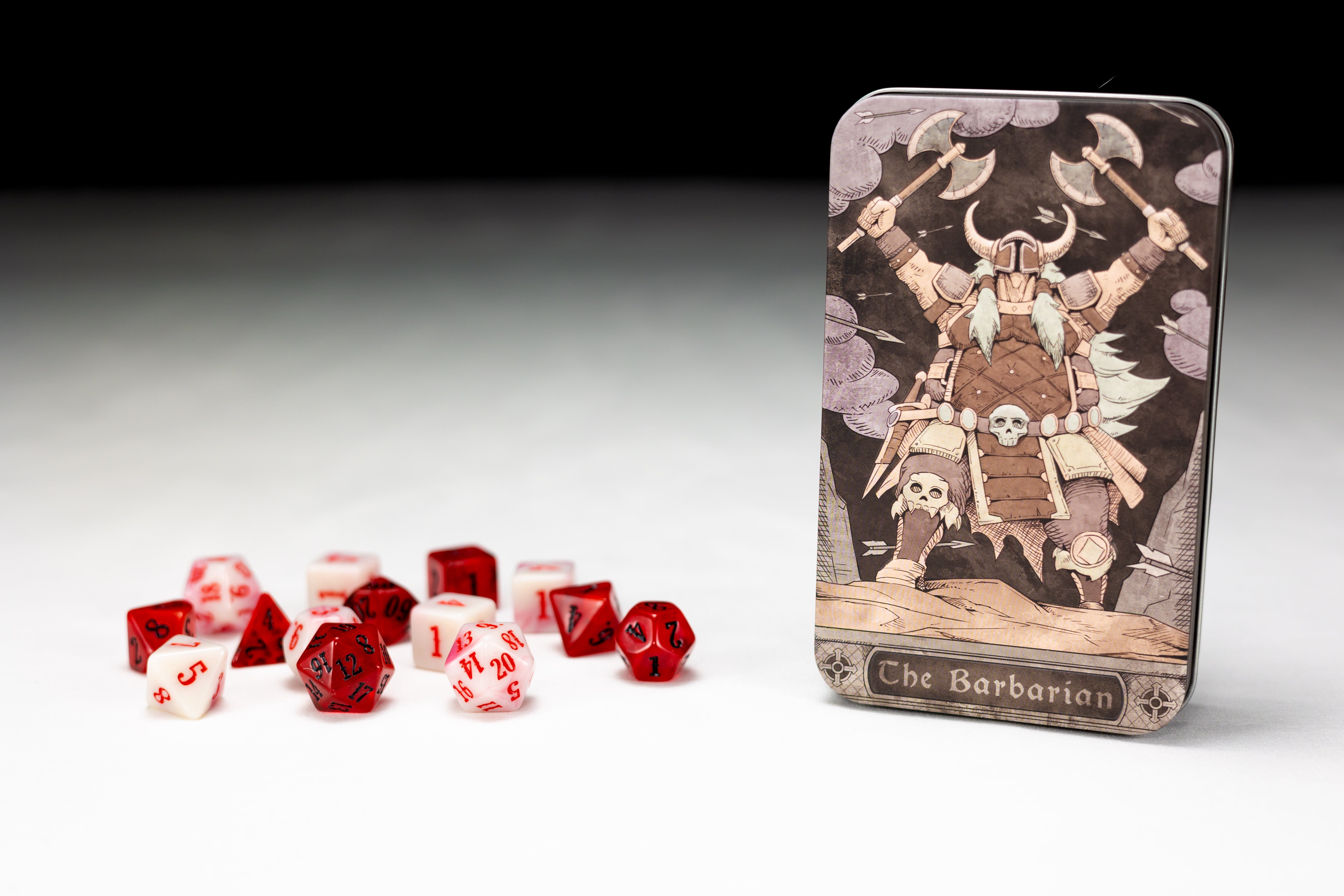 Character Class Dice: The Barbarian - Bards & Cards