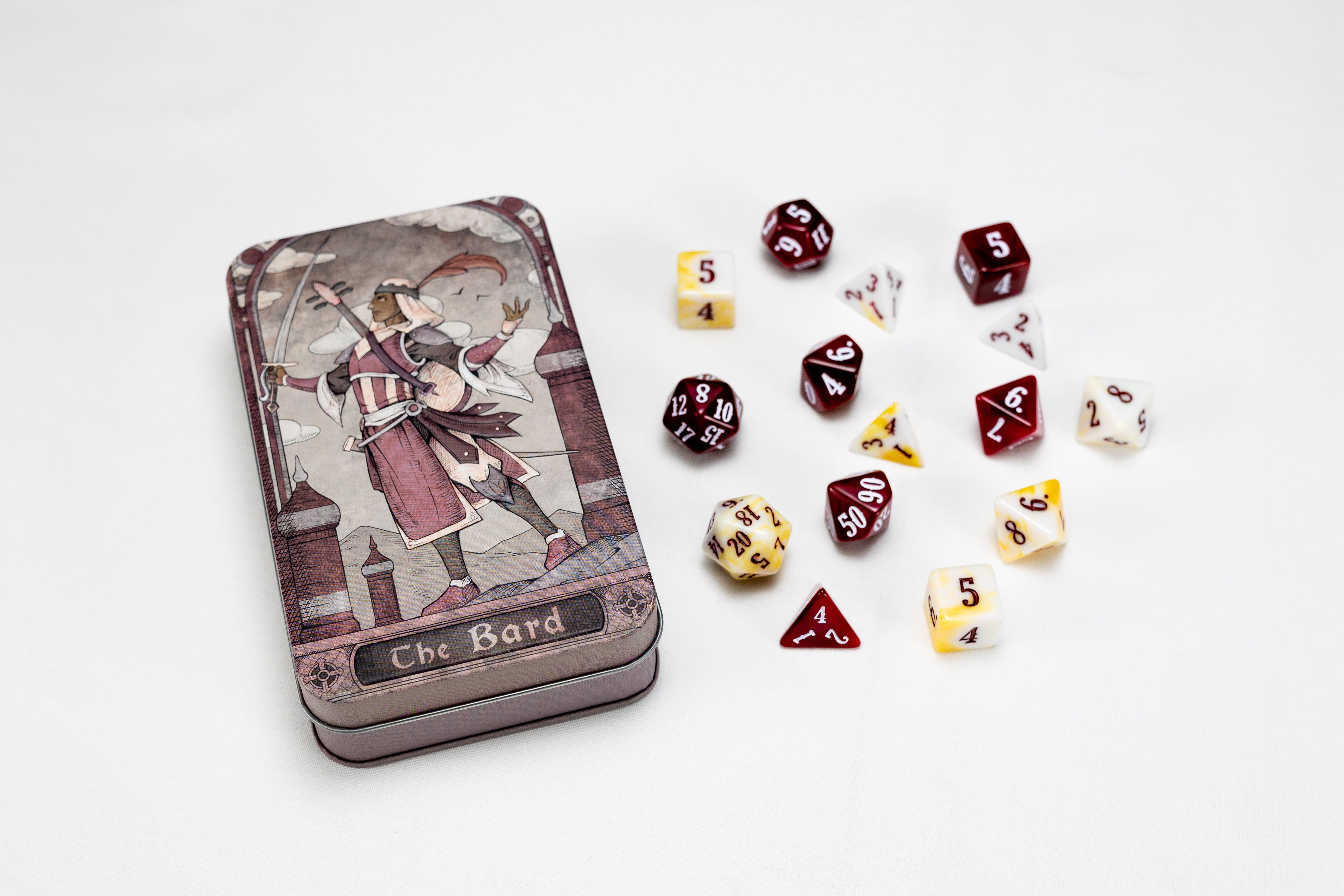 Character Class Dice: The Bard - Bards & Cards