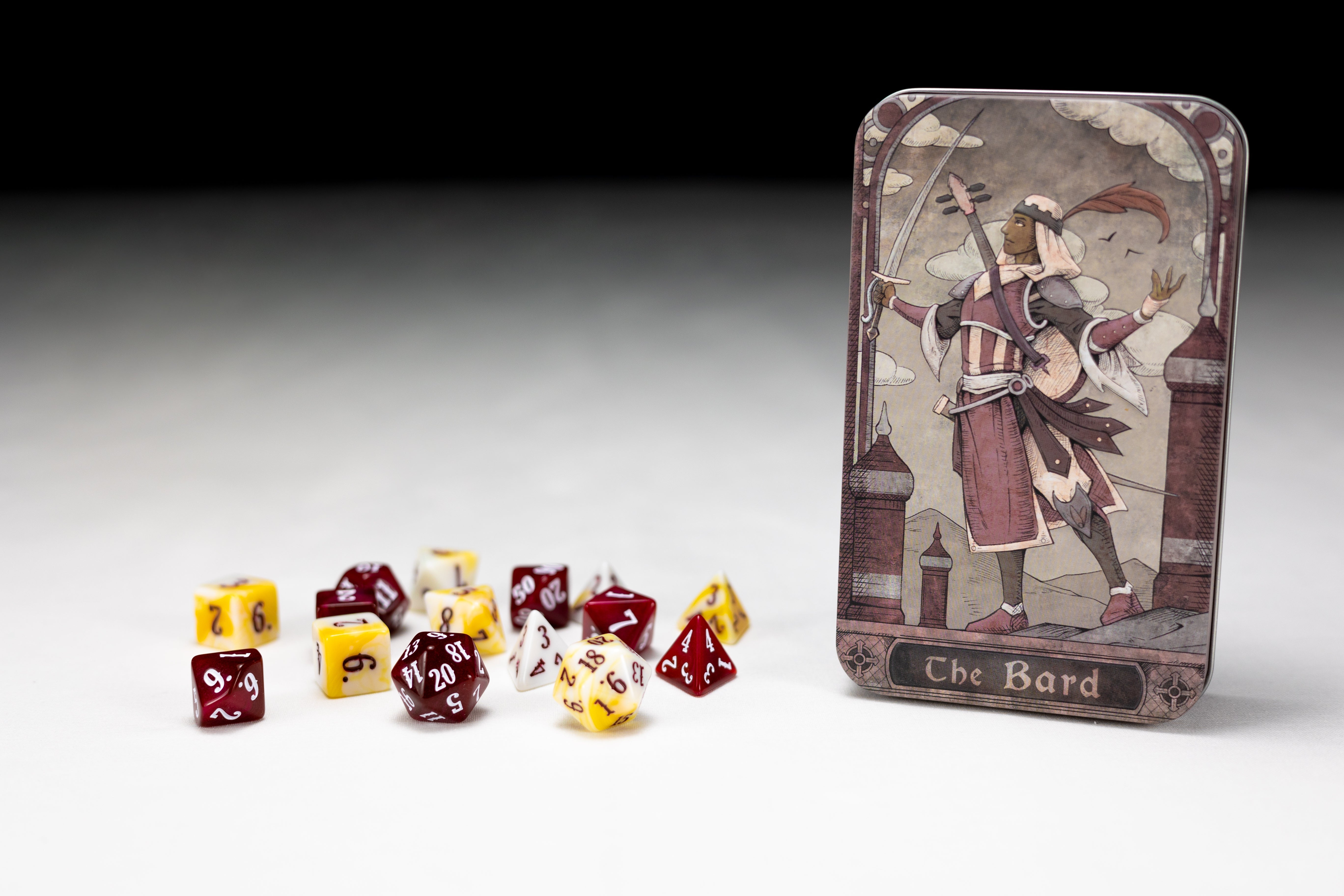 Character Class Dice: The Bard - Bards & Cards