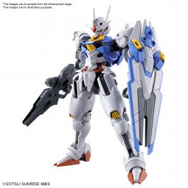 Bandai HG 1/144 Aerial Gundam Plastic Model Kit - Bards & Cards