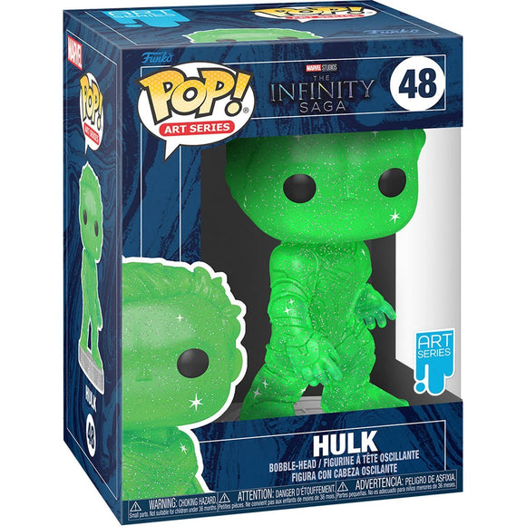 Funko Pop! Avengers Infinity Saga: Hulk Green Artist Series - Bards & Cards