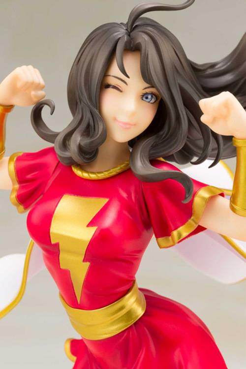 KOTOBUKIYA Bishoujo: DC Comics Shazam! Family Mary Statue - Bards & Cards