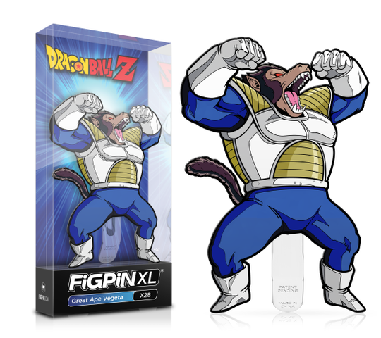 FiGPiN XL: Dragon Ball Z - Great Ape Vegeta #X28 - Bards & Cards