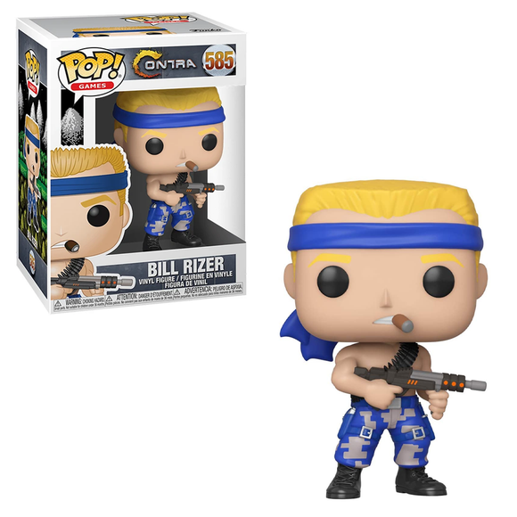 Funko POP! Contra - Bill Vinyl Figure - Bards & Cards