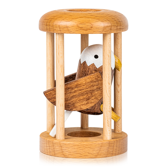 Bird in Cage Puzzle - Bards & Cards