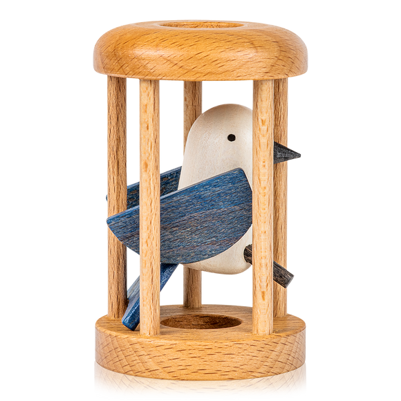 Bird in Cage Puzzle - Bards & Cards