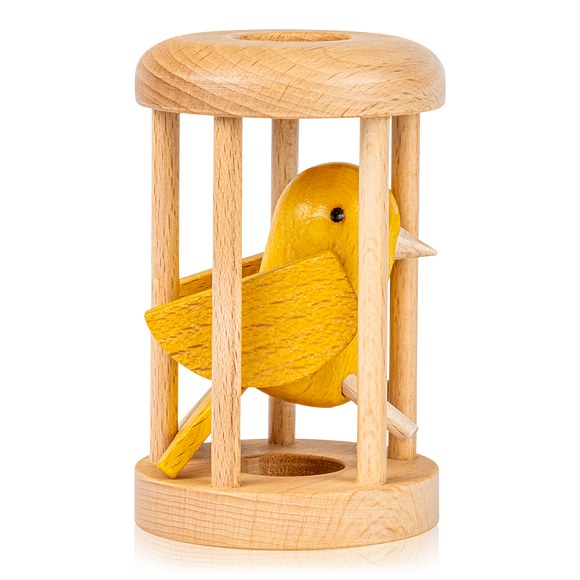 Bird in Cage Puzzle - Bards & Cards