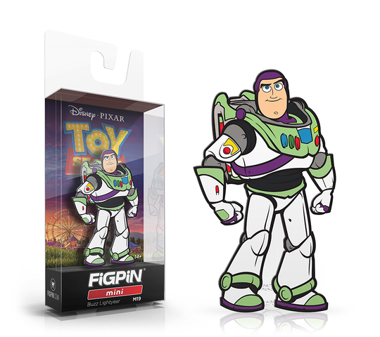 FiGPiN mini: Toy Story 4 - Buzz Lightyear #M19 - Bards & Cards