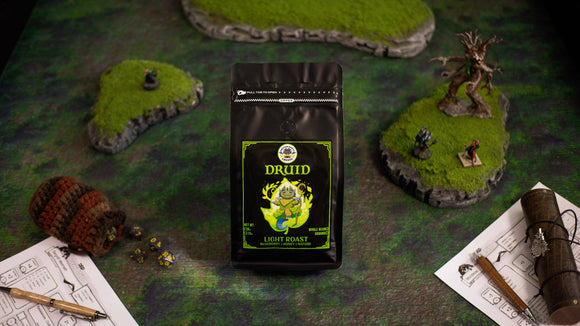 Dragon Roast Coffee - Druid Roast: 12 oz / Whole Bean - Bards & Cards
