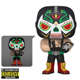Funko Pop! Dia de los DC: Bane Glow-in-the-Dark - Entertainment Earth Exclusive - Bards & Cards