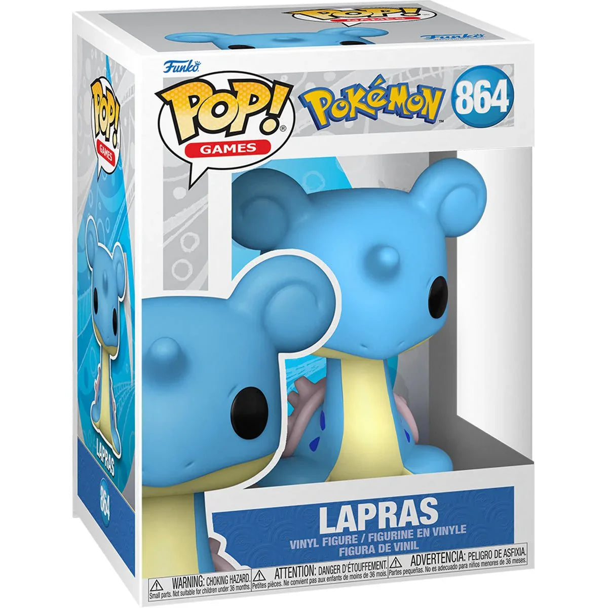 Funko Pop! Pokemon: Lapras - Bards & Cards