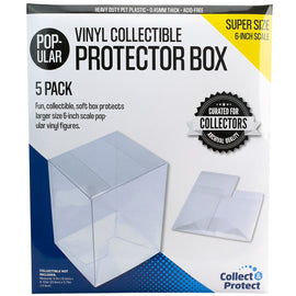 Funko 6-Inch Vinyl Collectible Collapsible Protector Box 5-Pack - Bards & Cards