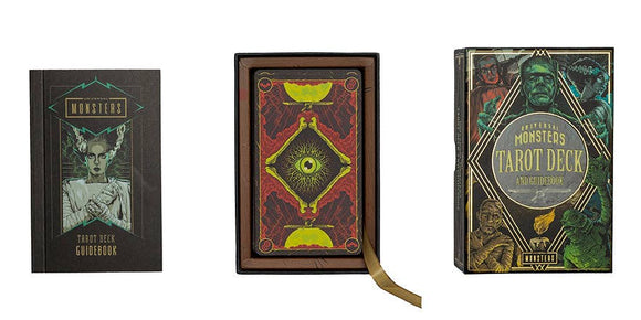 Insight Editions - Universal Monsters Tarot Deck and Guidebook - Bards & Cards