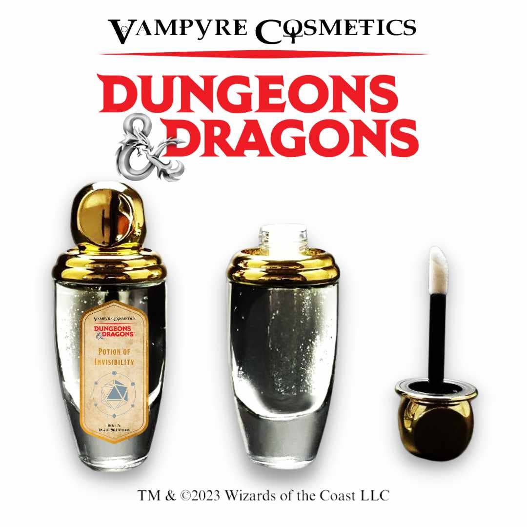 Dungeons & Dragons Spell Potion Lipglosses: Potion of Invisibility