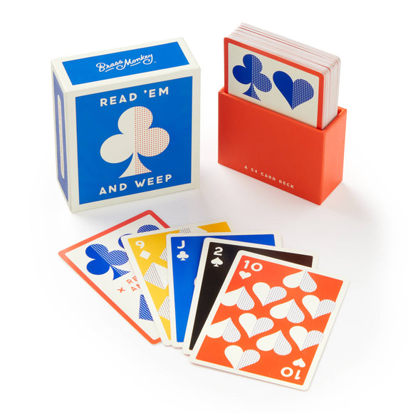 Read Em and Weep Playing Card Set - Bards & Cards