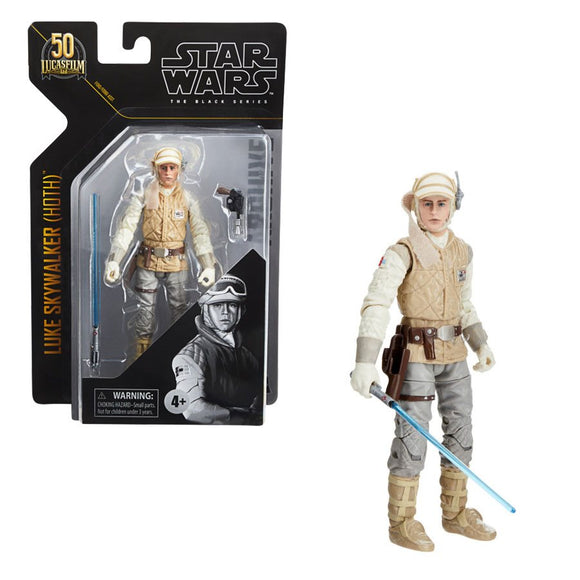 Star Wars: The Black Series Archive - Luke Skywalker (Hoth Gear) 6-Inch Action Figure - Bards & Cards