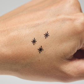 Makeup Starburst Stamp and Eyeliner - Bards & Cards