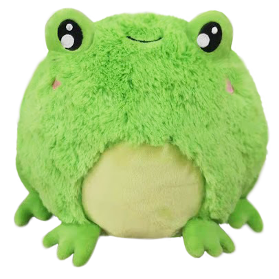 Mini Squishable Frog Plush