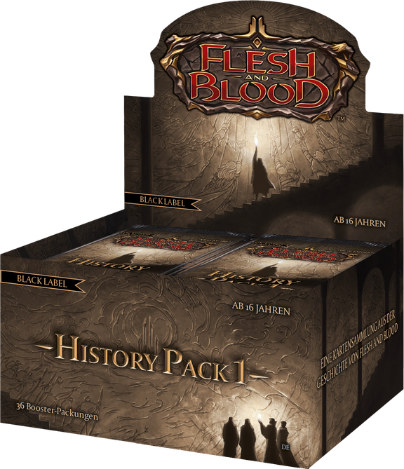 History Pack 1: Black Label [German] - Booster Box - Bards & Cards