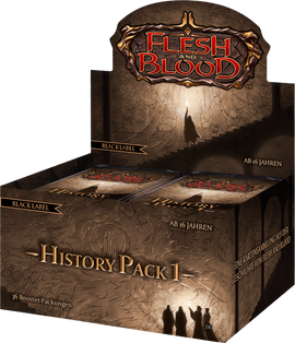History Pack 1: Black Label [German] - Booster Box - Bards & Cards