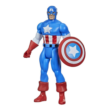 Retro Collection Marvel Legends - Captain America 3.75-inch Action Figure - Bards & Cards