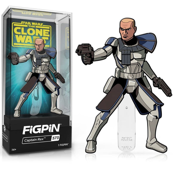 FiGPiN: Star Wars - Captain Rex [No Helmet] #573 - Bards & Cards