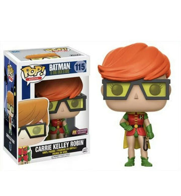 Funko POP! Batman The Dark Knight Returns - Carrie Kelley Robin Vinyl Figure #115 Preview Exclusives (PX) - Bards & Cards