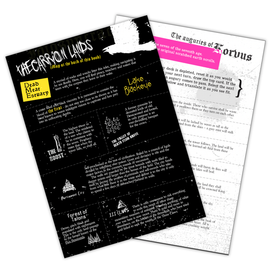 Be Like A Crow: Korvus- a Mörk Bork inspired expansion for Be Like A Crow - Bards & Cards