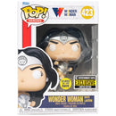 Funko Pop! Wonder Woman 80th Anniversary: White Lantern Glow-in-the-Dark - Entertainment Earth Exclusive - Bards & Cards