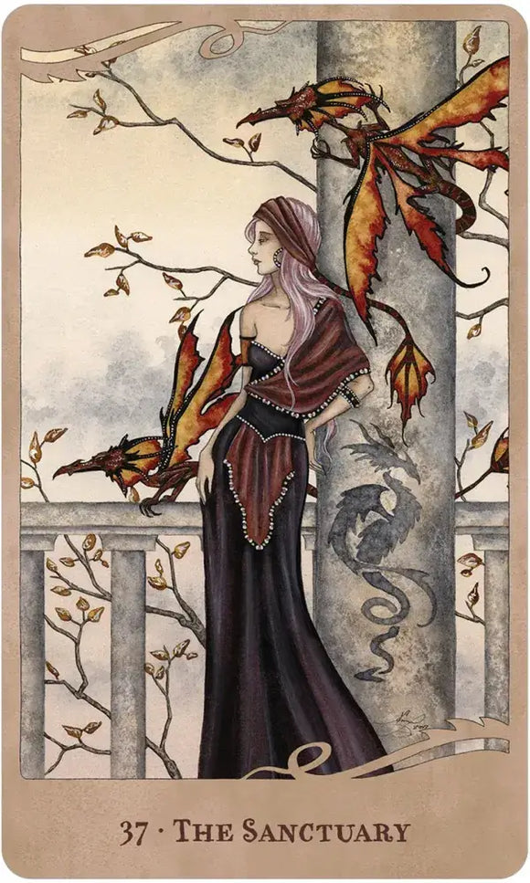 For the Love of Dragons: Oracle Deck & Book Set - Bards & Cards