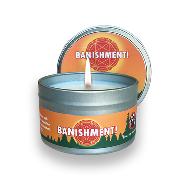 Banishment 6 oz. Candle - Bards & Cards