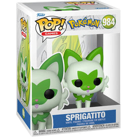 Pokemon Sprigatito Funko Pop! Vinyl Figure #984 - Bards & Cards