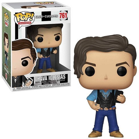 Funko POP! Club de Cuervos - Chava Iglesias Vinyl Figure #761 - Bards & Cards