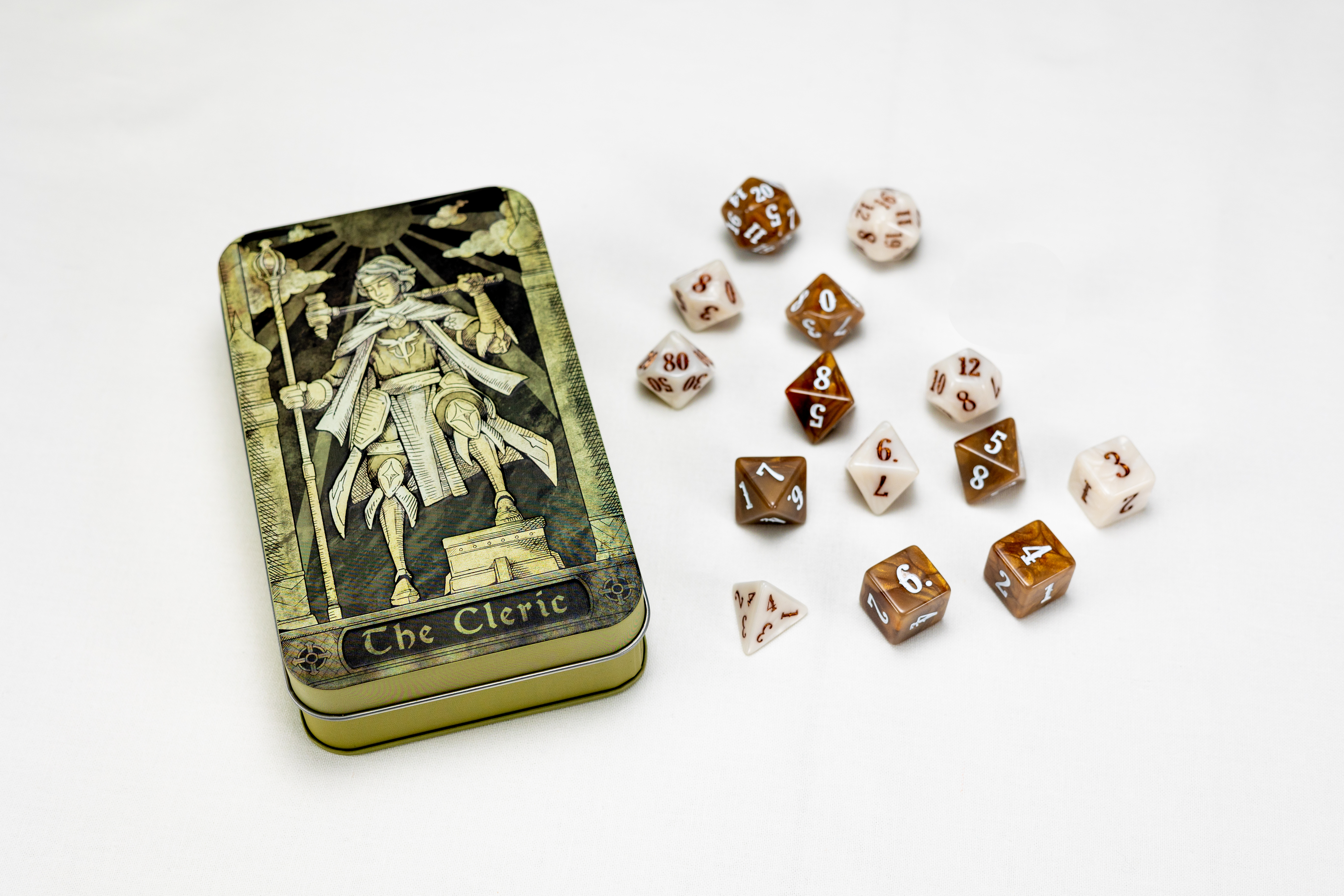 Character Class Dice: The Cleric - Bards & Cards