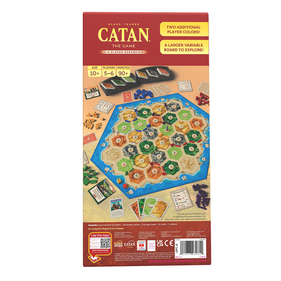 CATAN – 5-6 Player Extension (6th Edition) - Bards & Cards