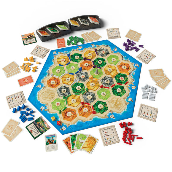 CATAN – 5-6 Player Extension (6th Edition) - Bards & Cards