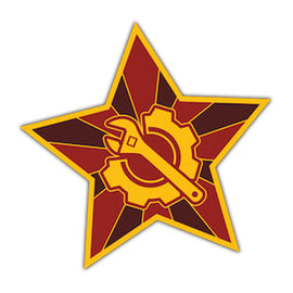 Politburo Pin (Cogs and Commissars) - Bards & Cards