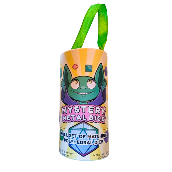 MDG Metal Mystery Dice Set