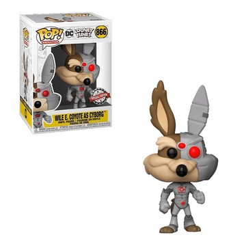 Funko POP! Looney Tunes - Wile E. Coyote as Cyborg Vinyl Figure #866 Special Edition Exclusive - Bards & Cards