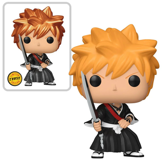 Bleach Ichigo Kurosaki (FB Shikai) Funko Pop! - Bards & Cards