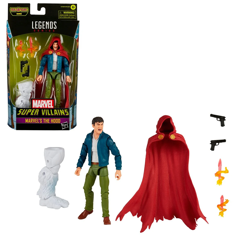 Super Villians Marvel Legends - Marvel's The Hood 6-Inch Action Figure (Xemnu Build-A-Figure) - 0