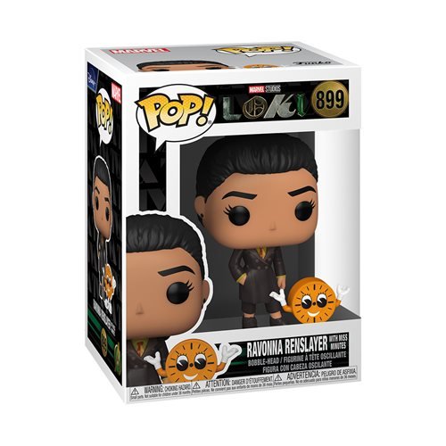 Funko Pop! Loki Series: Ravonna Renslayer with Miss Minutes - Bards & Cards
