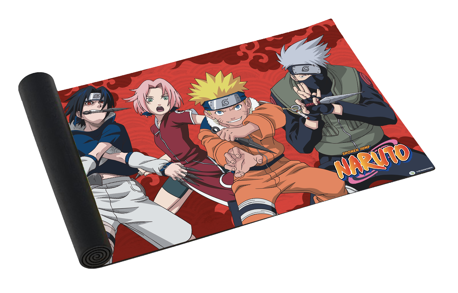 Naruto Playmat - Kakashi Team - Bards & Cards