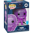 Funko Pop! Avengers Infinity Saga Thor Purple Artist Series - Bards & Cards